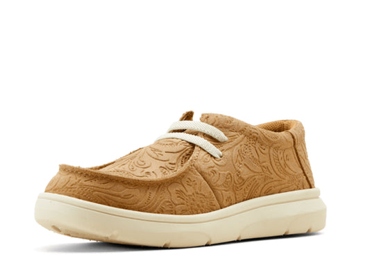 ARIAT KIDS HILOS TAN FLORAL EMBOSS