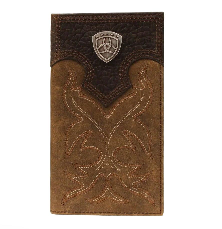 ARIAT BOOTSTITCH SHIELD RODEO WALLET