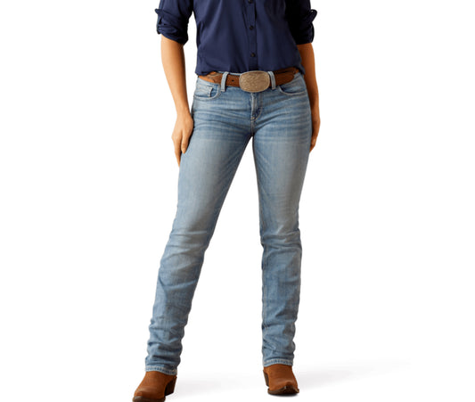 ARIAT WOMENS PERFECT RISE YARA STRAIGHT LEG JEANS