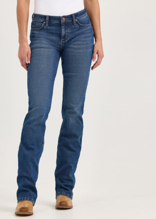 WRANGLER WOMENS RETRO MAE BOOTCUT LINED JEAN