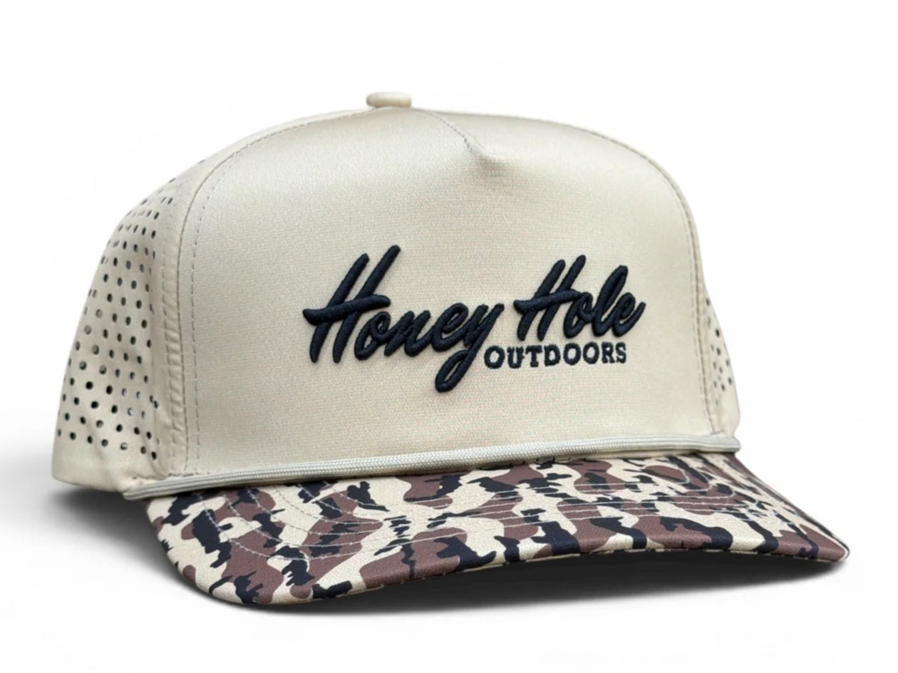 HONEY HOLE OUTDOORS

PERFORMANCE ROPE HAT - HERITAGE - DBC BILL