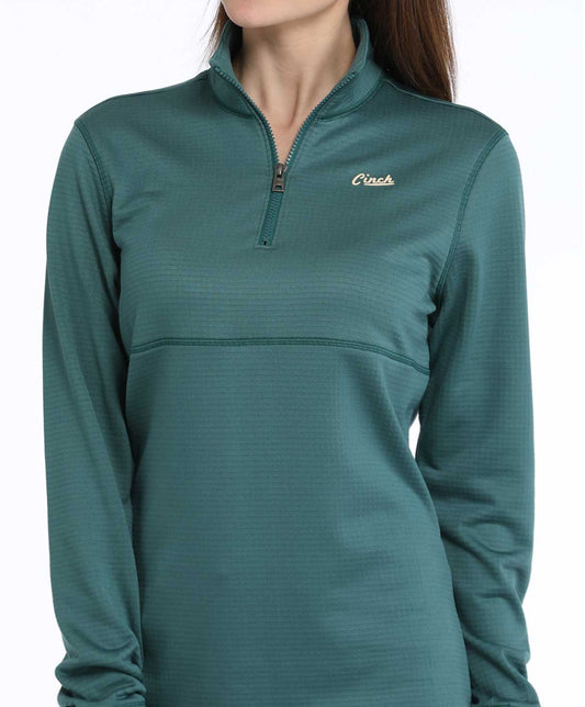 CINCH WOMENS 1/4 ZIP PULLOVER