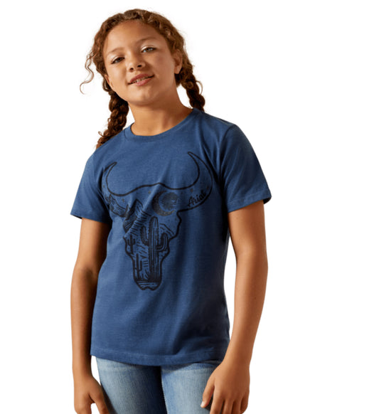 ARIAT YOUTH BULL NIGHT SKY TSHIRT