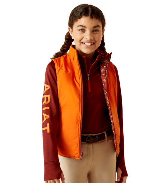 ARIAT GIRLS BELLA INSULATED REVERSIBLE VEST