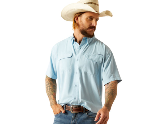 ARIAT MENS OUTBOUND CLASSIC FIT VENTTEK SHORT SLEEVE SHIRT