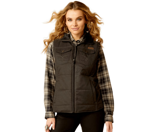 ARIAT WOMENS GRIZZLY QUILTED VEST