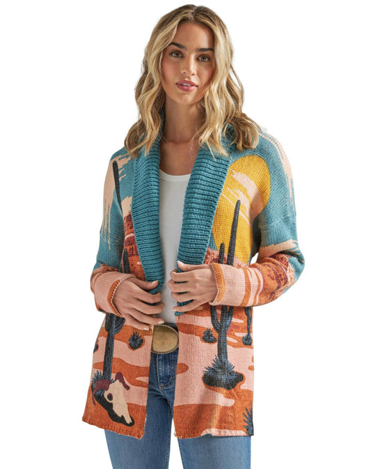 WRANGLER WOMENS RETRO AMERICANA CARDIGAN