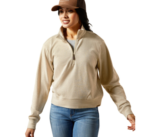 ARIAT WOMENS HIGH NOON 1/2 ZIP PULLOVER