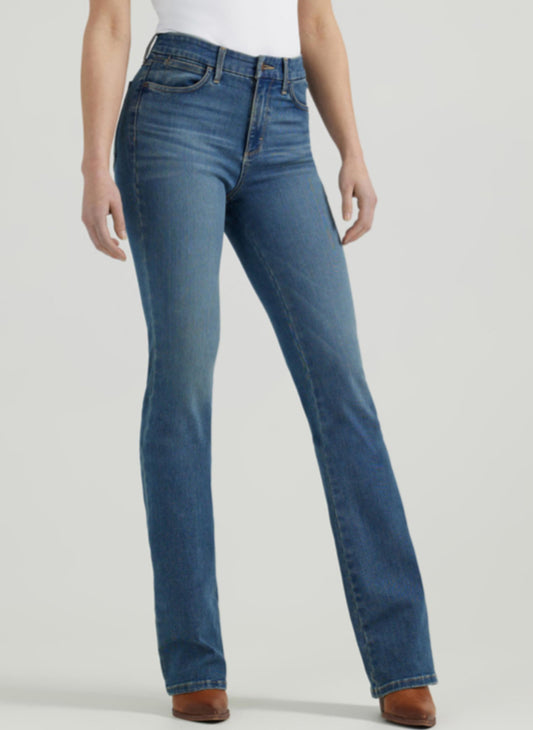 WRANGLER BESPOKE HIGH RISE BOOTCUT JEANS