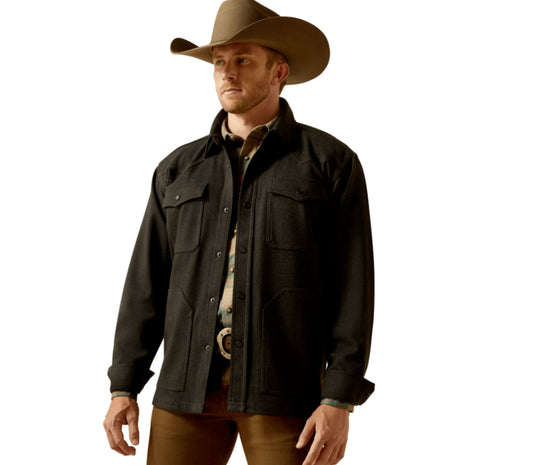ARIAT MENS CATTLEMAN SHIRT JACKET
