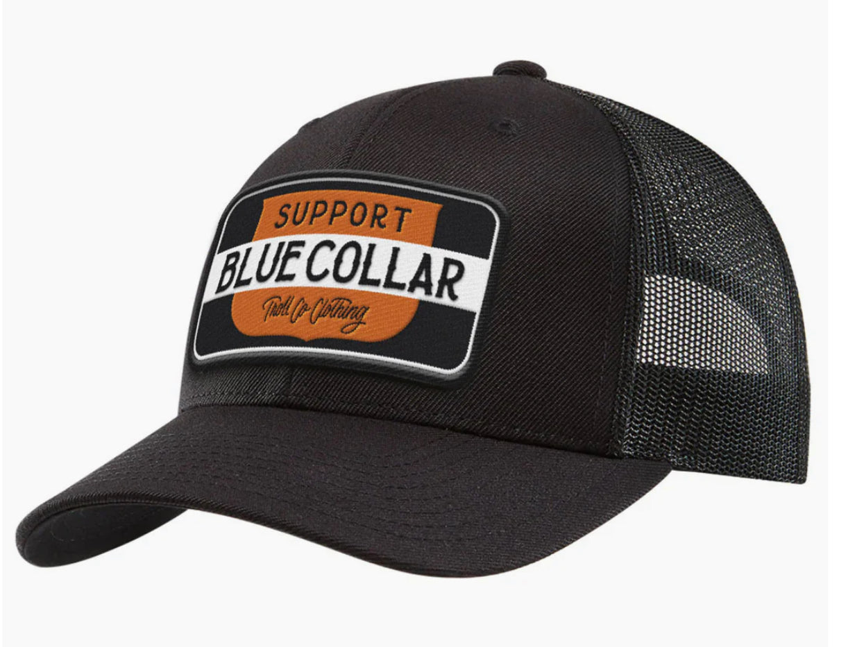 SBC BARRICADE SHIELD CURVED BRIM TRUCKER HAT