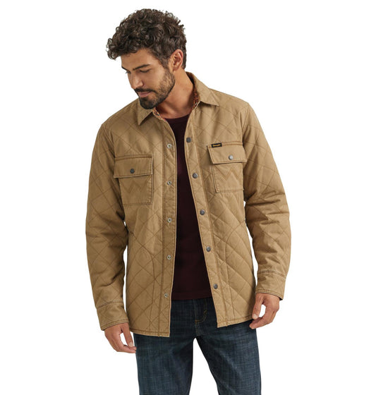 WRANGLER MENS REVERSIBLE SHIRT JACKET