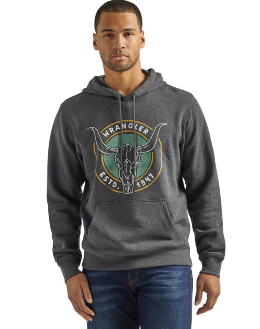 WRANGLER MENS PULLOVER HOODIE IN REGULAR FIT