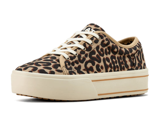 ARIAT WOMENS SKYLAR SNEAKER IN GRAPHIC LEOPARD PRINT