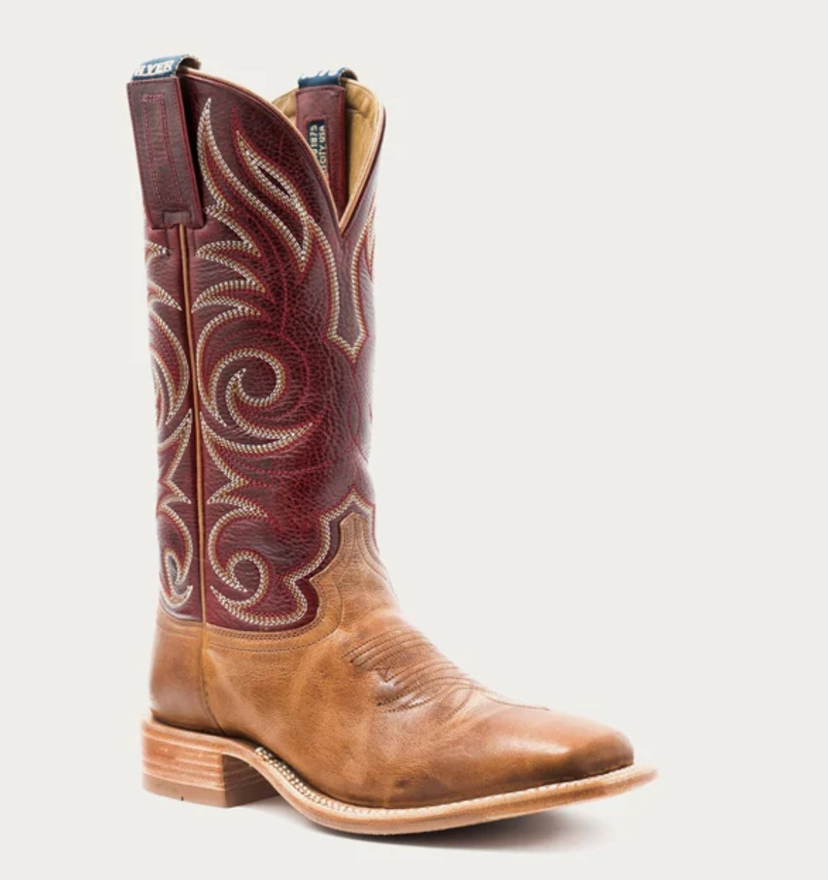 HYER BOOT CO WOMENS SALINA WIDE SQUARE TOE BOOT
