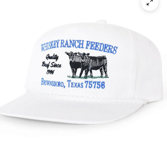 WHISKEY BENT HAT CO FEEDERS CAP