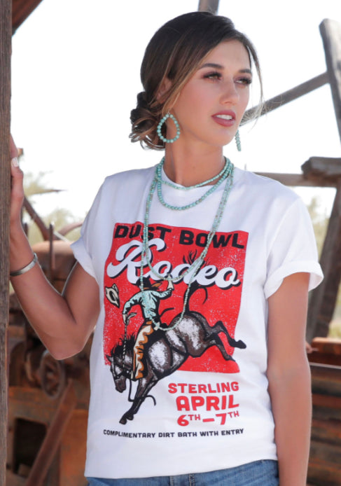 CINCH WOMENS RODEO T-SHIRT