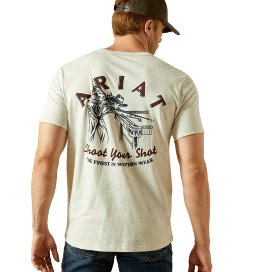 ARIAT MENS STRAIGHT SHOOTER TSHIRT
