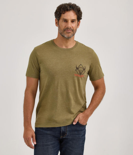 WRANGLER MENS SPIRIT OF THE WEST REGULAR FIT TEE