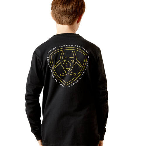 ARIAT BOYS EASY RIDER LONG SLEEVE TSHIRT
