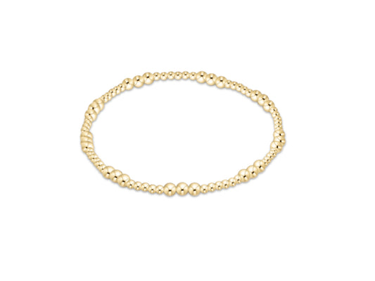 E NEWTON JOY GOLD 3MM BRACELET