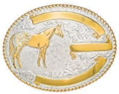 CRUMRINE ENGRAVABLE EQUINE BUCKLE