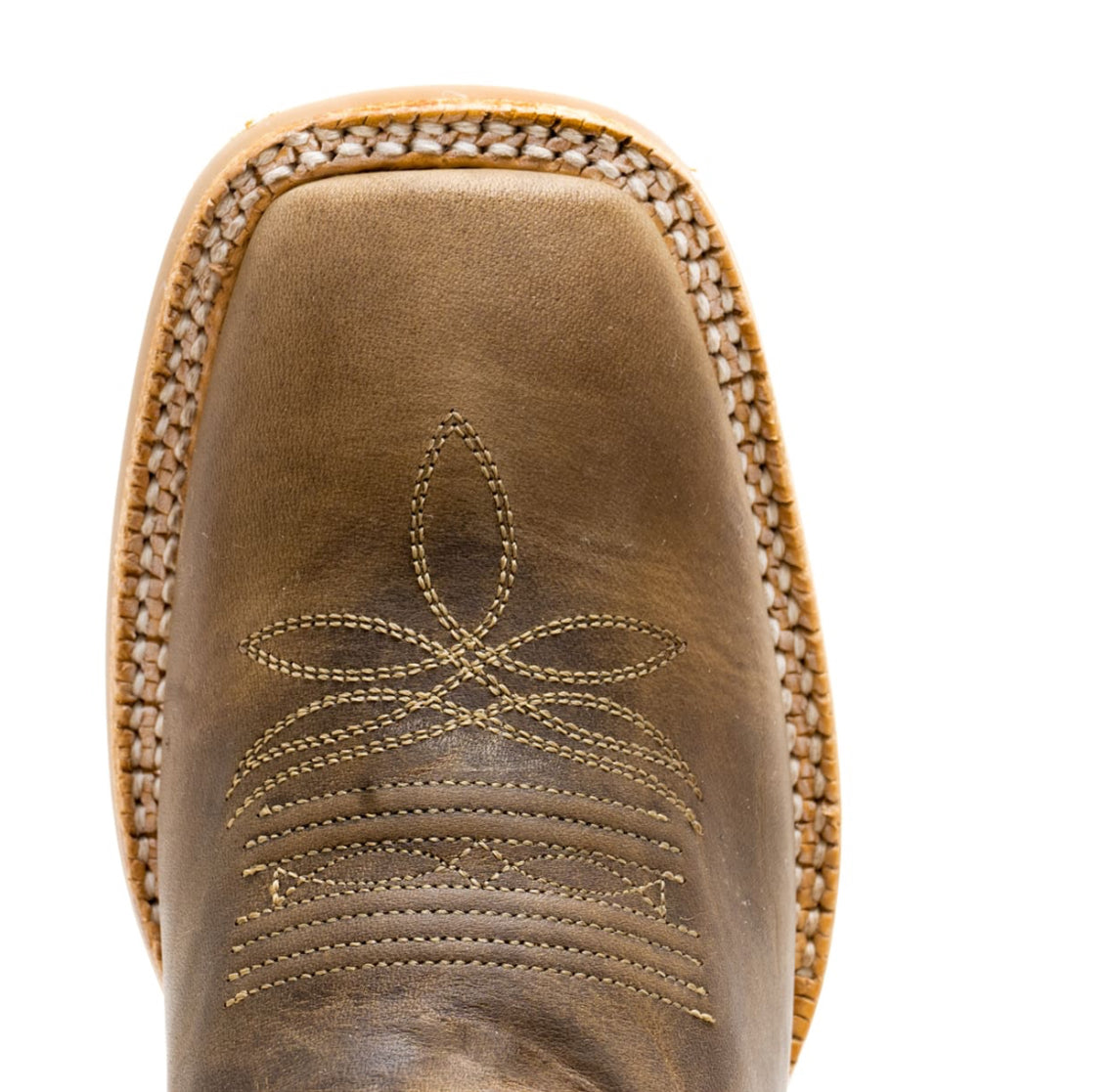 HYER BOOT CO WOMENS 11” TOPEKA TAN WIDE SQUARE TOE BOOT