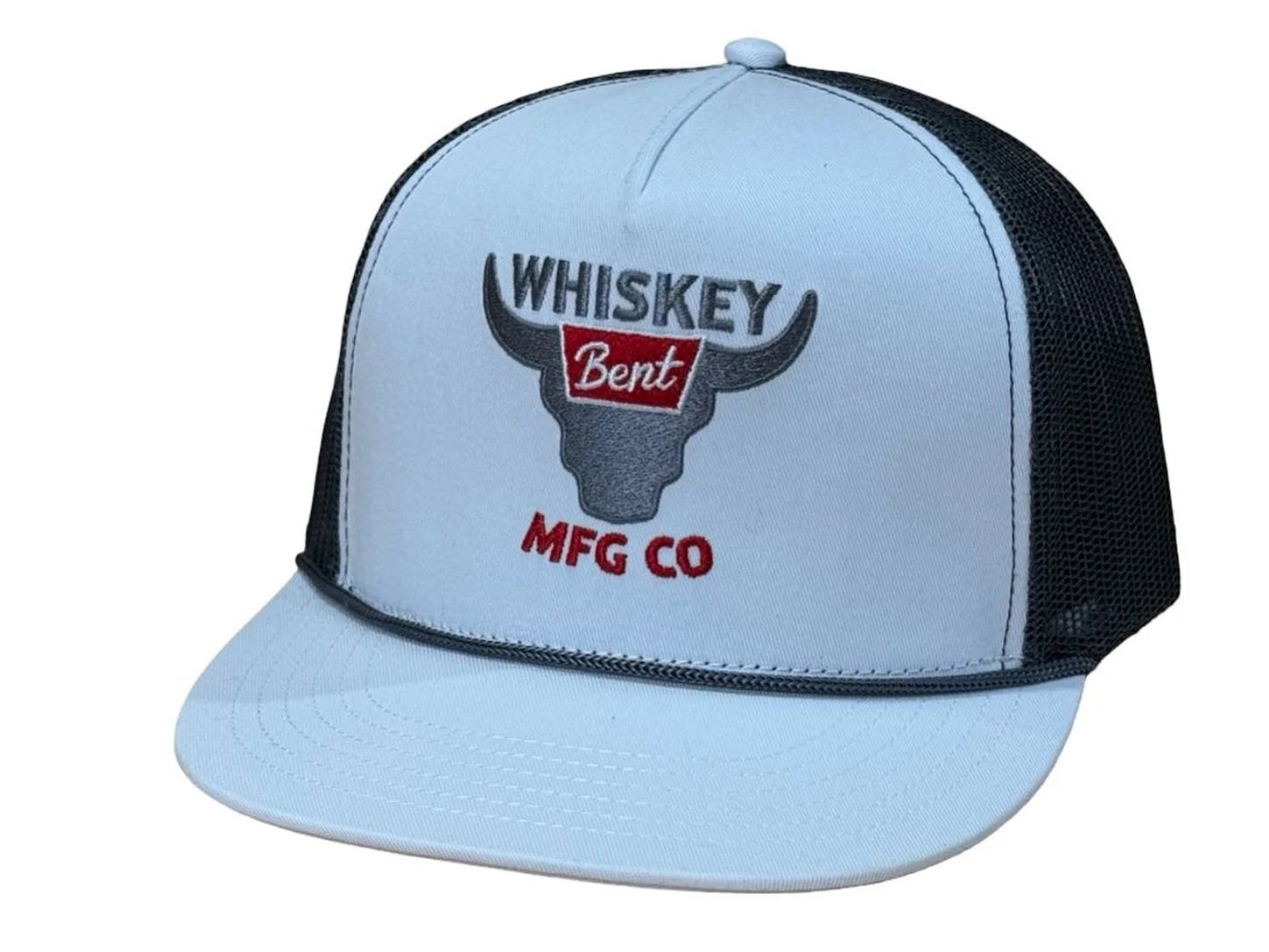 WHISKEY BENT HAT CO BANQUET WHITE CAP