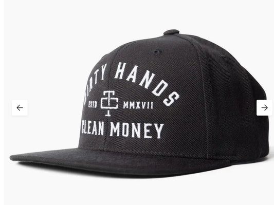 DIRTY HANDS CLEAN MONEY CLASSIC HAT