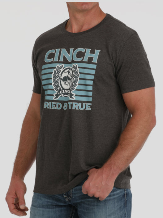 CINCH MENS SHORT SLEEVE TRIED AND TRUE TEE 03/25
