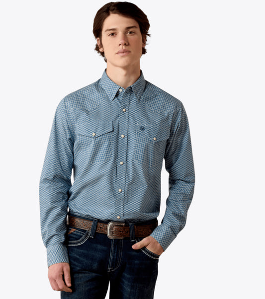 ARIAT MENS PHOENIX FITTED SNAP SHIRT