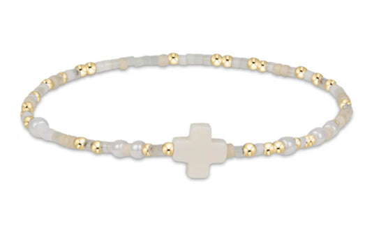 E NEWTON EXTENDS HOPE UNWRITTEN SIGNATURE CROSS BRACELET CALL ME ON MY SHELLPHONE