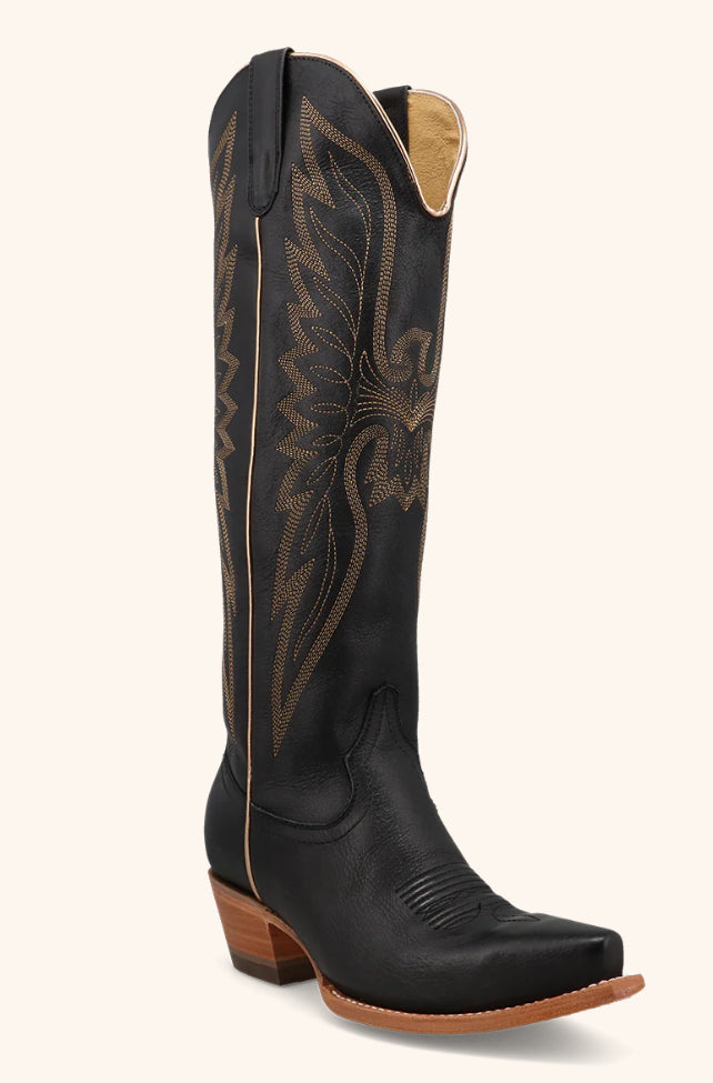 BLACK STAR ISABEL TALL COWGIRL BOOT
