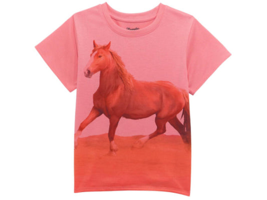 WRANGLER GIRLS HORSE GRAPHIC TEE