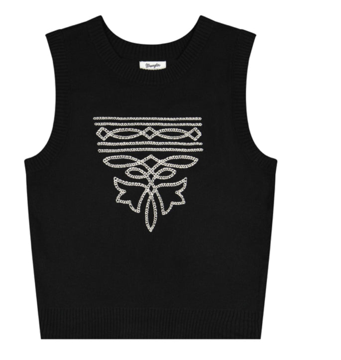 WRANGLER RETRO WOMENS PUNCHY SWEATER VEST