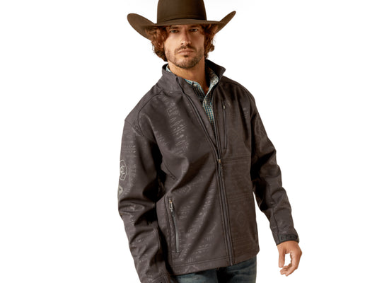 ARIAT MENS LOGO 2.0 SOFTSHELL JACKET