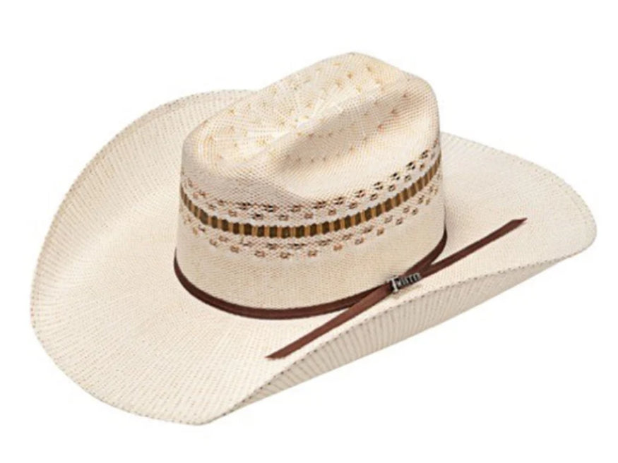 TWISTER BANGORA STRAW COWBOY HAT