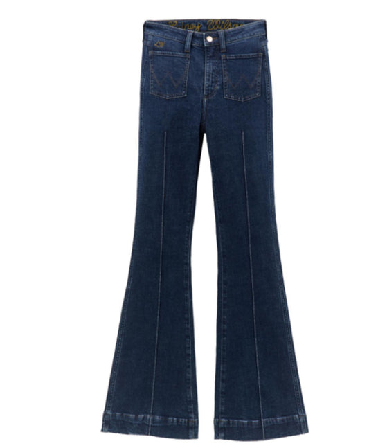 WRANGLER X LAINEY WILSON PINTUCK FLARE JEAN
