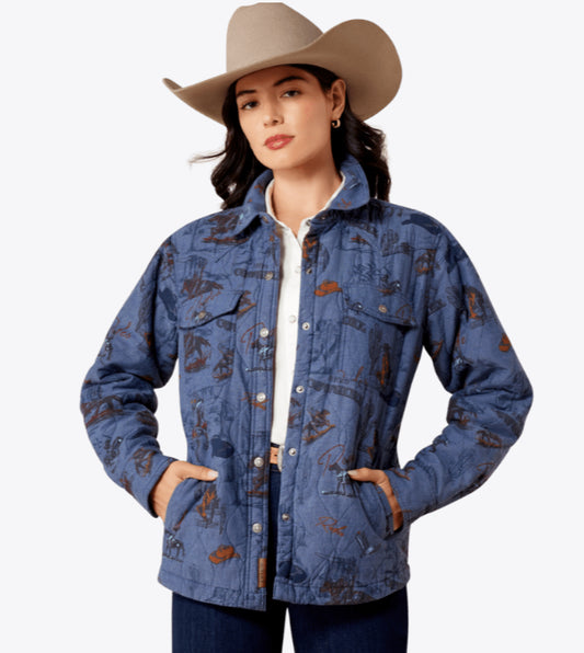 ARIAT WOMENS OBISPO LIGHTWEIGHT INSULATED JACKET