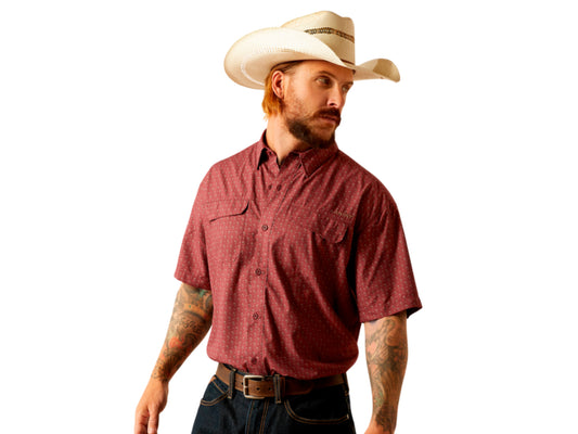 ARIAT MENS VENTTEK OUTBOUND CLASSIC FIT SHIRT