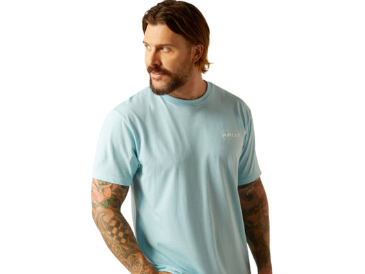ARIAT MENS SOUTH WEST SIMPLE SHORT SLEEVE TSHIRT