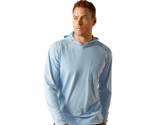 ARIAT MENS SUNBLOCKER HOODED T-SHIRT