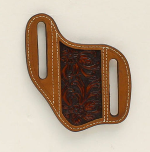 ARIAT KNIFE SHEATH FLORAL EMBOSSED