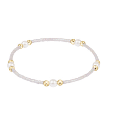 E NEWTON HOPE PURPOSE PEARL BRACELET