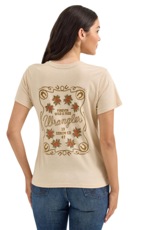 WRANGLER FOREVER WILD AND FREE TSHIRT