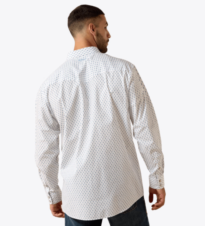 ARIAT MENS TERENCE LONG SLEEVE SNAP SHIRT
