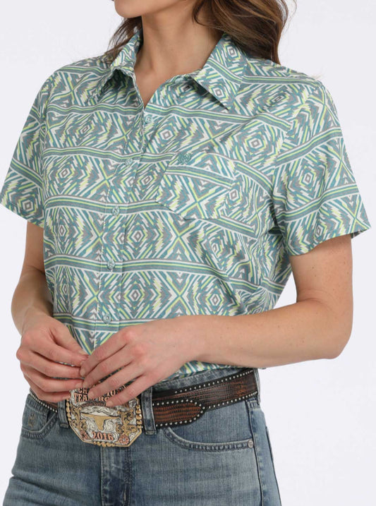 CINCH WOMENS ARENAFLEX SHORT SLEEVE SHIRT