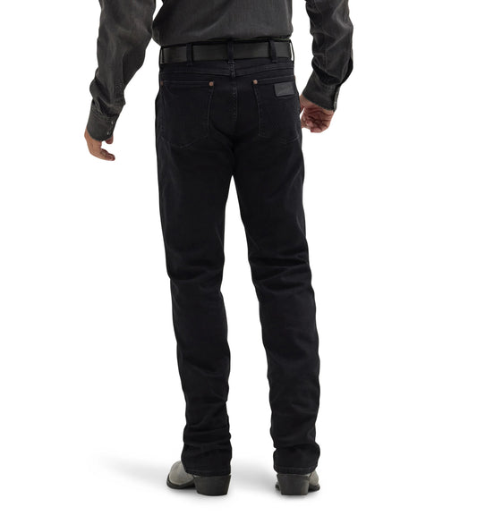 WRANGLER RETRO MENS SLIM STRAIGHT JEAN IN BLACKWELL