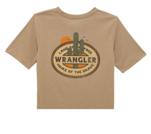 WRANGLER BOYS SHORT SLEEVE TSHIRT