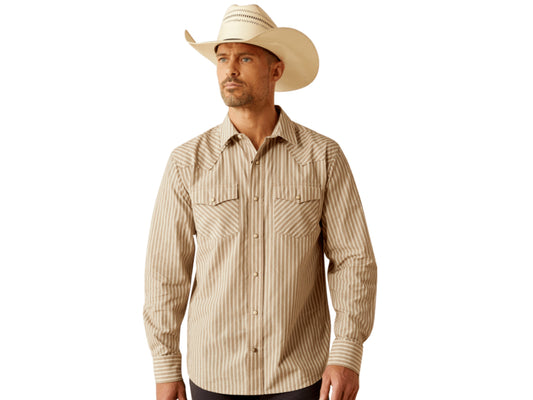 ARIAT MENS HOLLIS RETRO SNAP LONG SLEEVE SHIRT